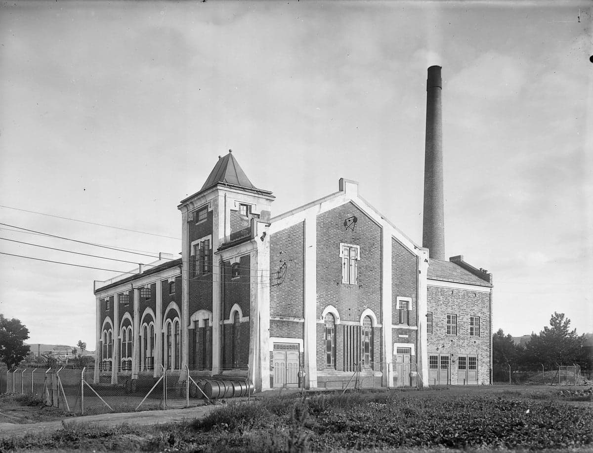 Historisk industribygg på Godthåb Øya