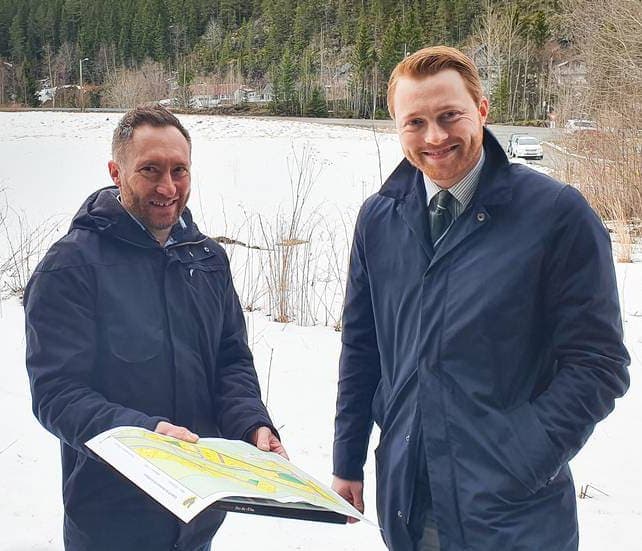 Salgsstart på Stokkbakken